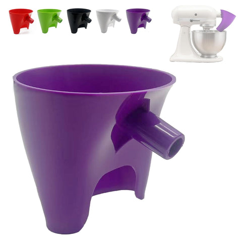 Kitchenaid Embudo de harina con boquilla de vertido para verter sin goteos.