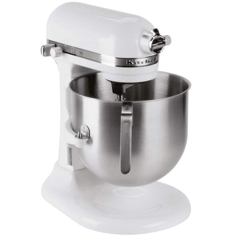 Kitchenaid KSMC8QBOWL de acero cepillado, duradera para batidos y mezclas.