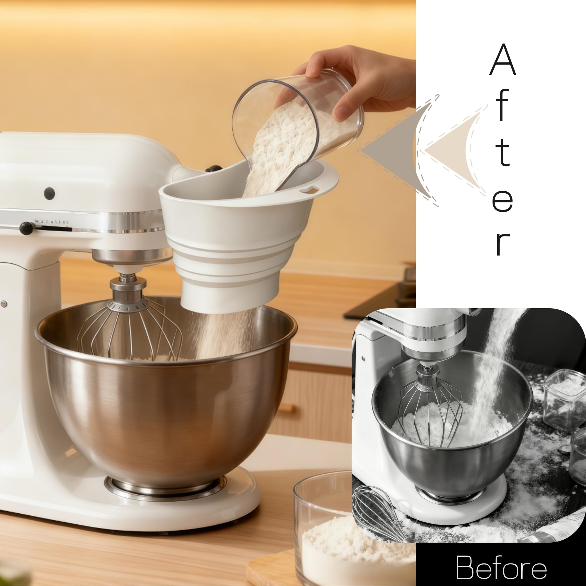 KitchenAid superficie de silicona antiadherente facilita la limpieza.