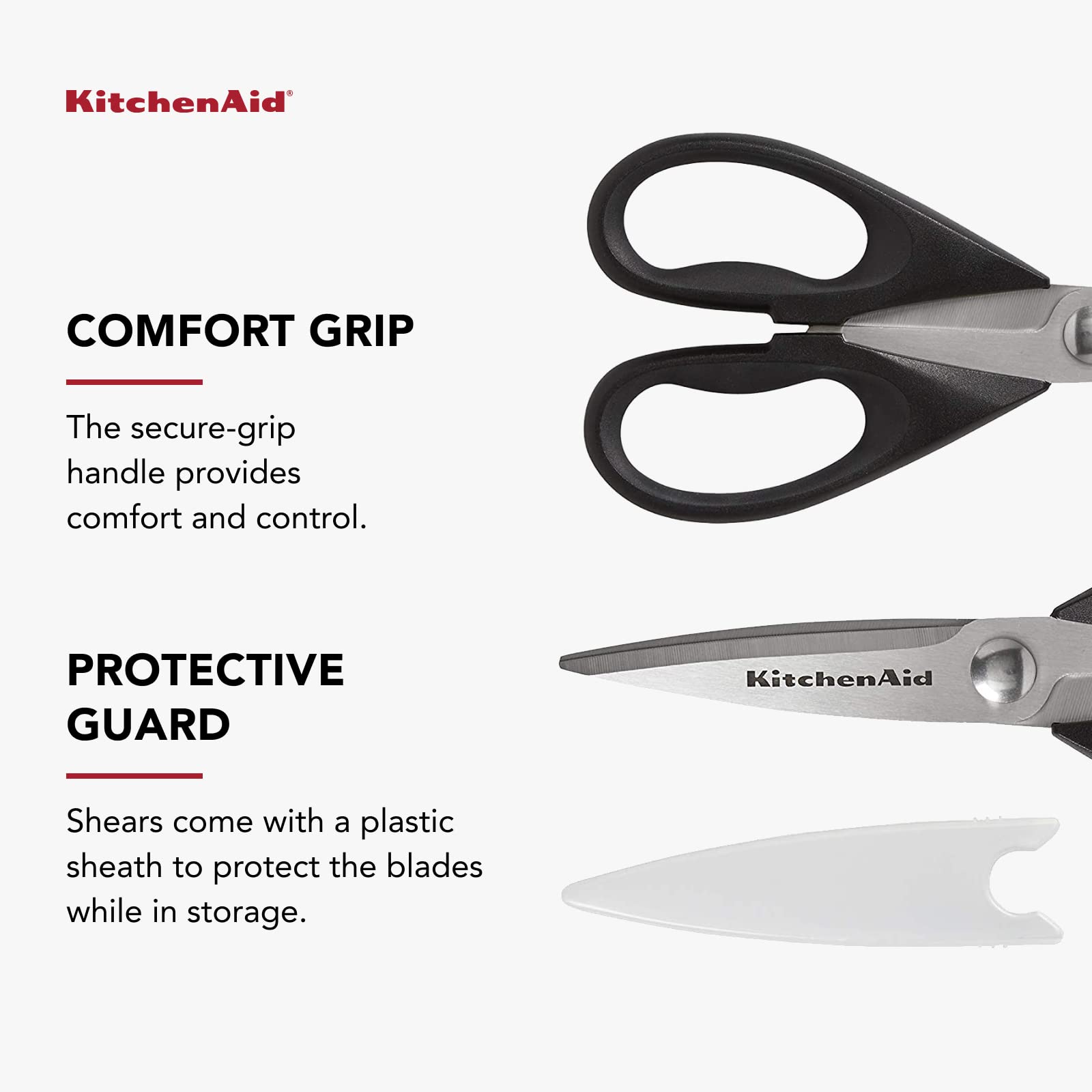 KitchenAid comparación de tamaño 8.72 pulgadas para referencia