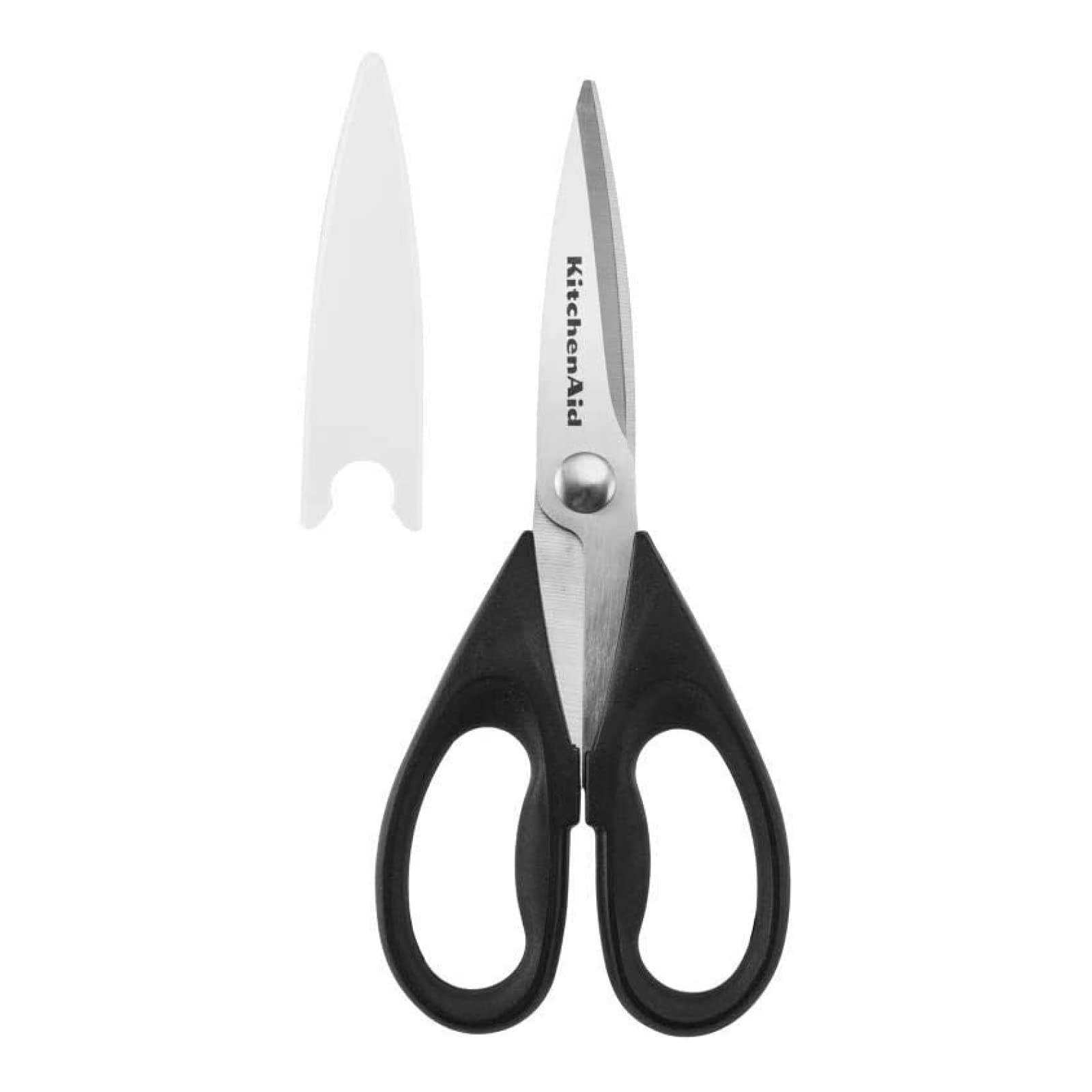 KitchenAid tijeras frontal mostrando diseño robusto y uso versátil
