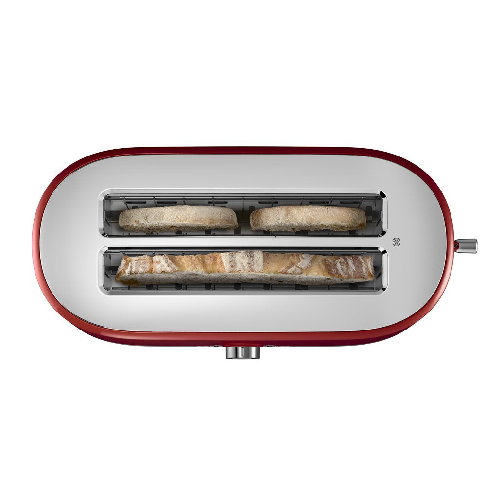 KitchenAid Tostadora con almacenamiento de cable en la base para cocina ordenada.