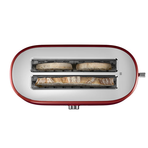 KitchenAid Tostadora con almacenamiento de cable en la base para cocina ordenada.