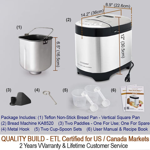 KITCHENARM ACCESORIOS INCLUIDOS, listo para usar al abrir la caja