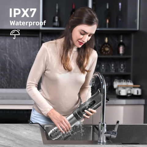 KitchenBoss G300PT, diseño desmontable para limpieza profunda.