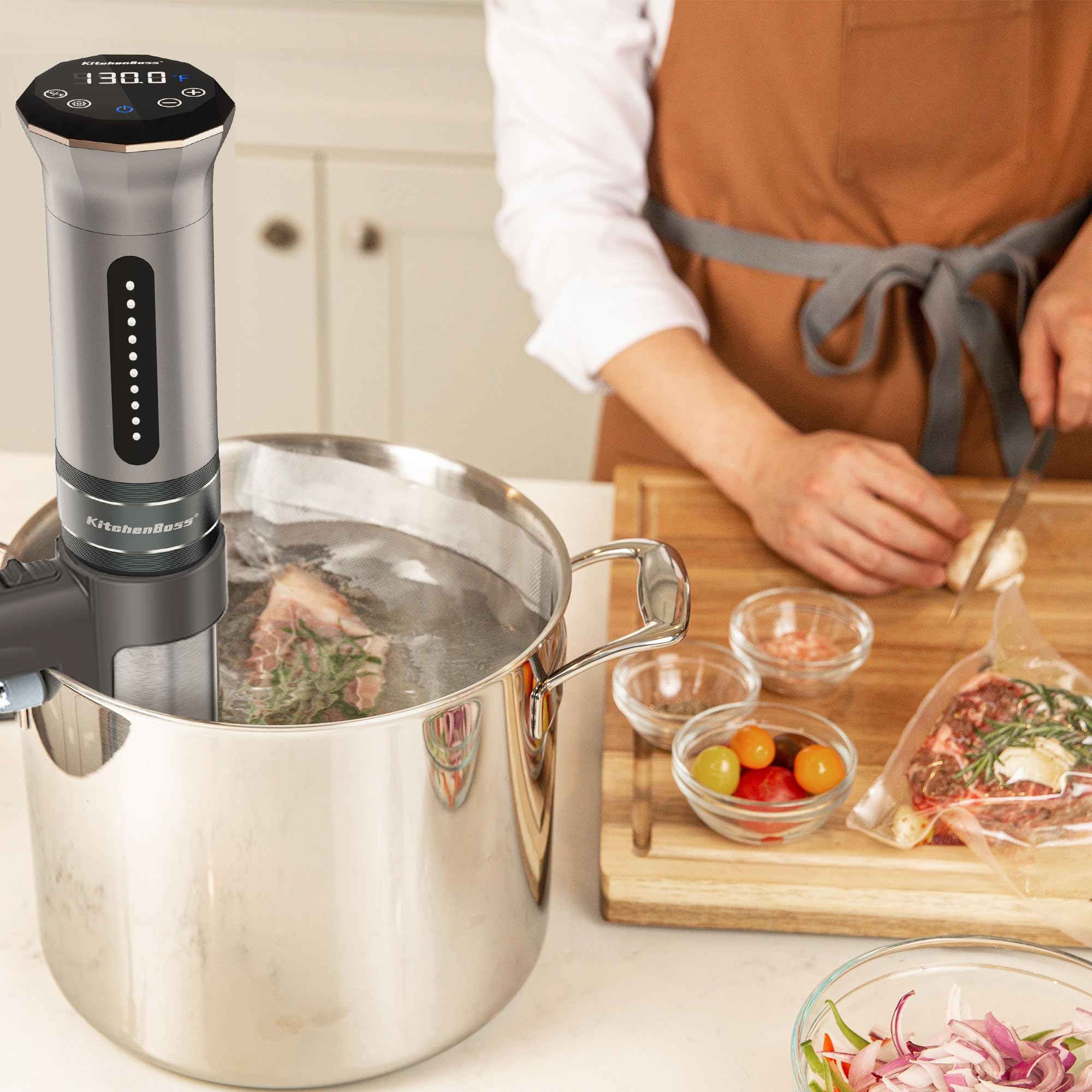 KitchenBoss Sous Vide: caja regalo bien diseñada para sorprender.