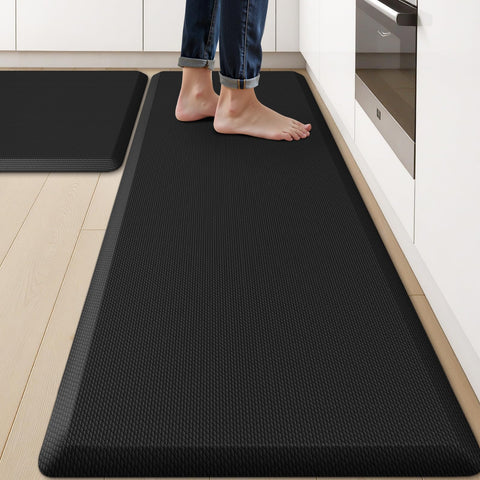 KitchenClouds alfombra cocina acolchada anti-fatiga para comodidad al cocinar