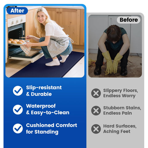 Alfombra KitchenClouds para oficina con confort durante horas de trabajo.