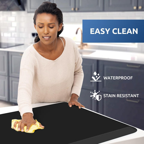 KitchenClouds superficie impermeable, fácil de limpiar con paño húmedo