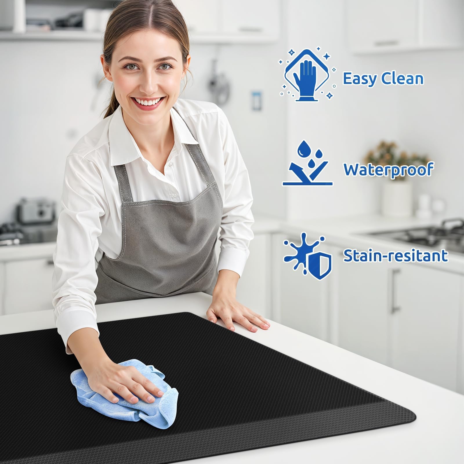 KitchenClouds tapete doble para cocina flexible y adaptable