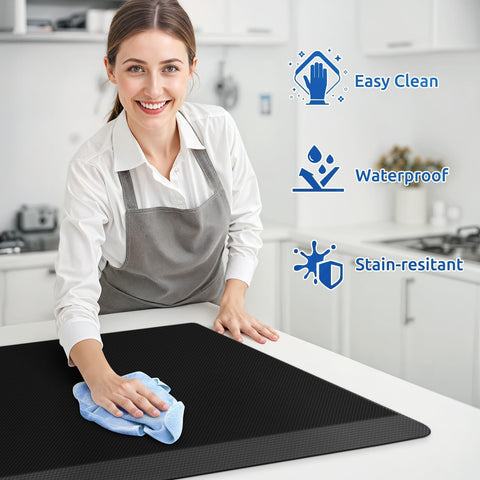 KitchenClouds tapete doble para cocina flexible y adaptable