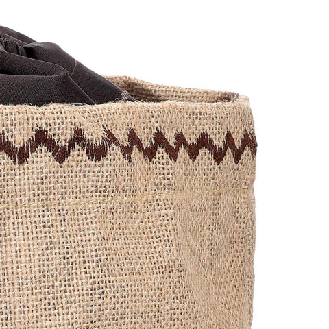 KitchenCraft Natural Elements bolsa patatas de yute para aspecto rústico y sostenible