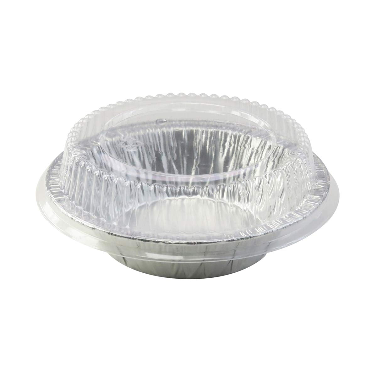 Safca KitchenDance: bandeja de tartas de aluminio con tapa transparente para exhibir y conservar.