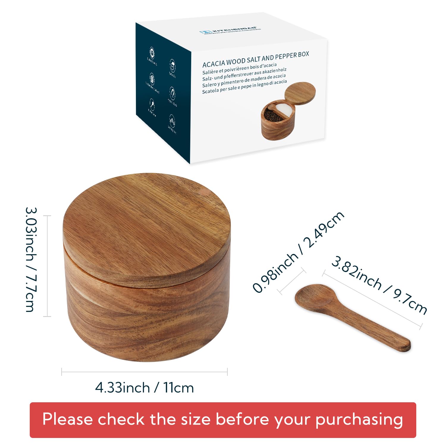 KITCHENDAO: diseño ergonómico para un manejo cómodo con una sola mano.