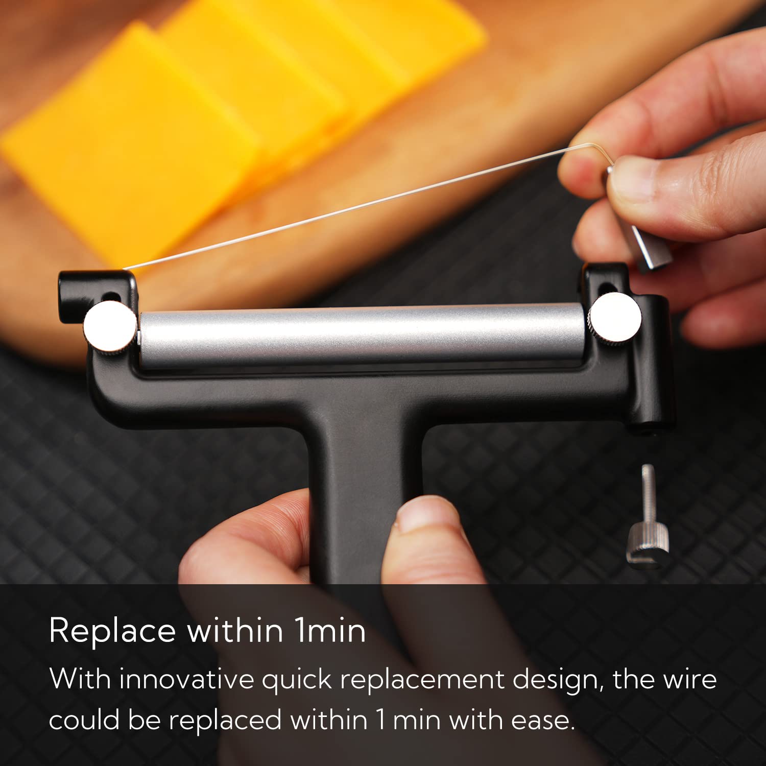 KITCHENDAO control de grosor para rebanadas perfectas de queso