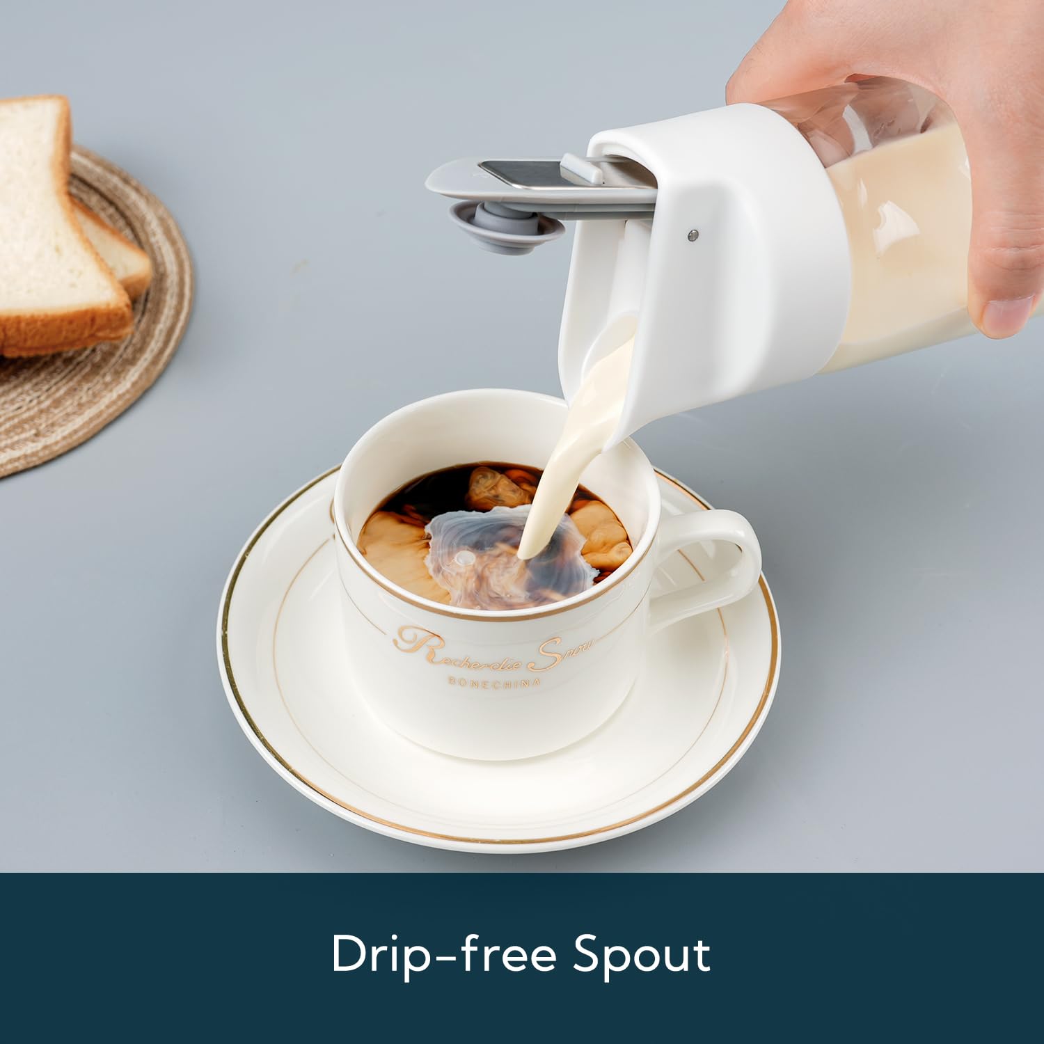 KITCHENDAO 355 ml, capacidad ideal para porciones puntuales