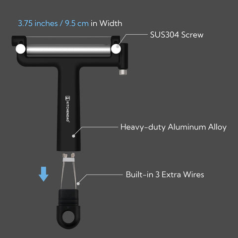 KITCHENDAO cuerpo de aluminio resistente para uso diario