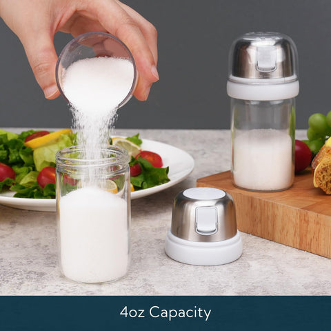 KITCHENDAO Diseño elegante en vidrio transparente para ver el nivel