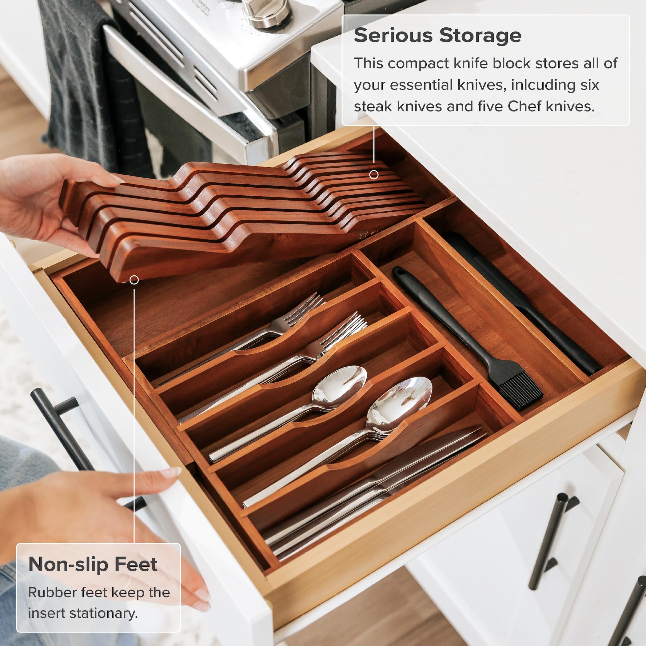 Compatibilidad con otros organizadores KitchenEdge para máxima flexibilidad.