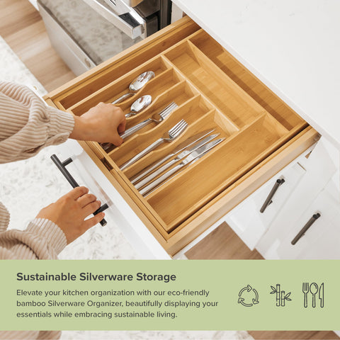KitchenEdge patas antideslizantes aseguran cajón estable durante uso diario.