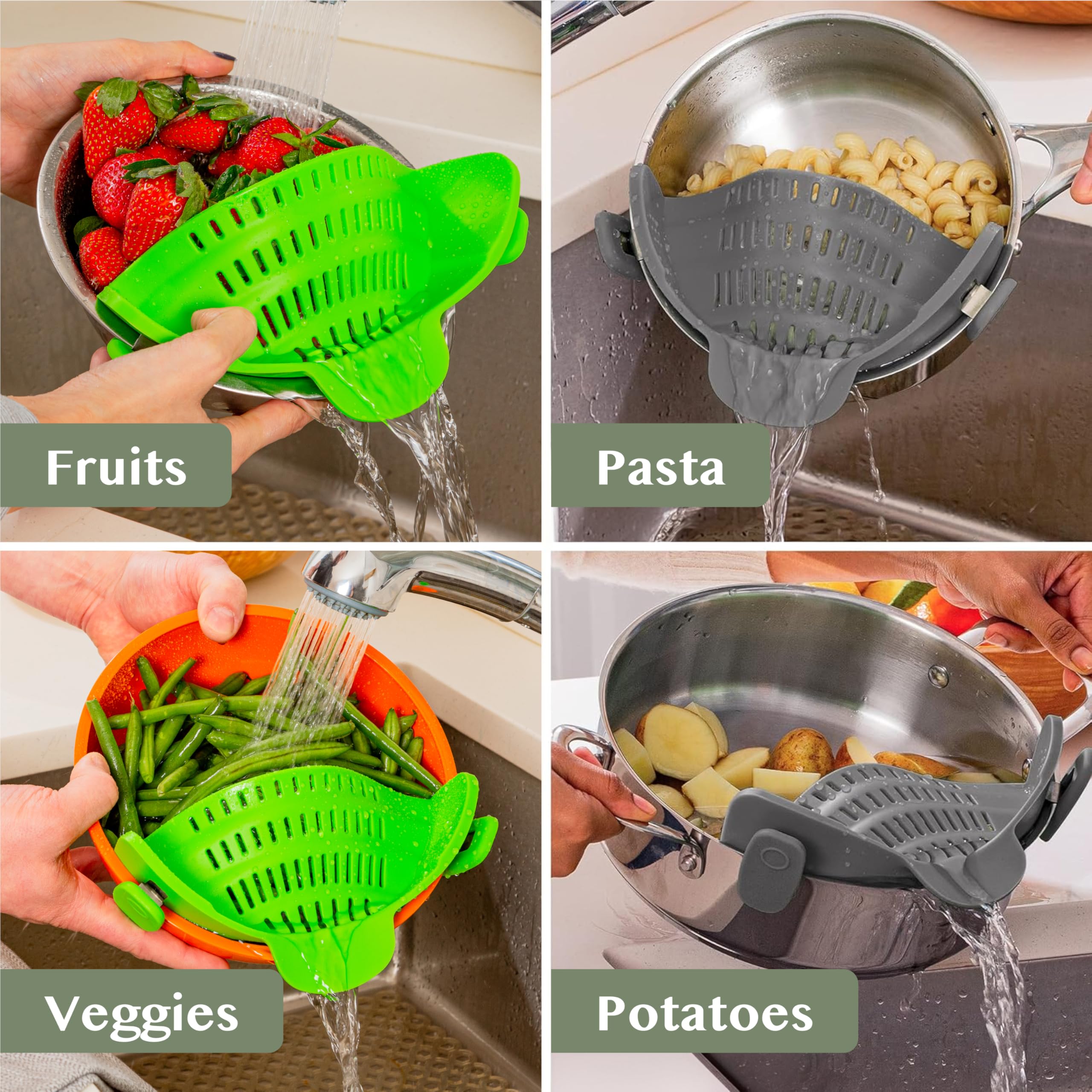 Kitchen Gizmo: capacidad de 1,9 L, ideal para arroz y granos.