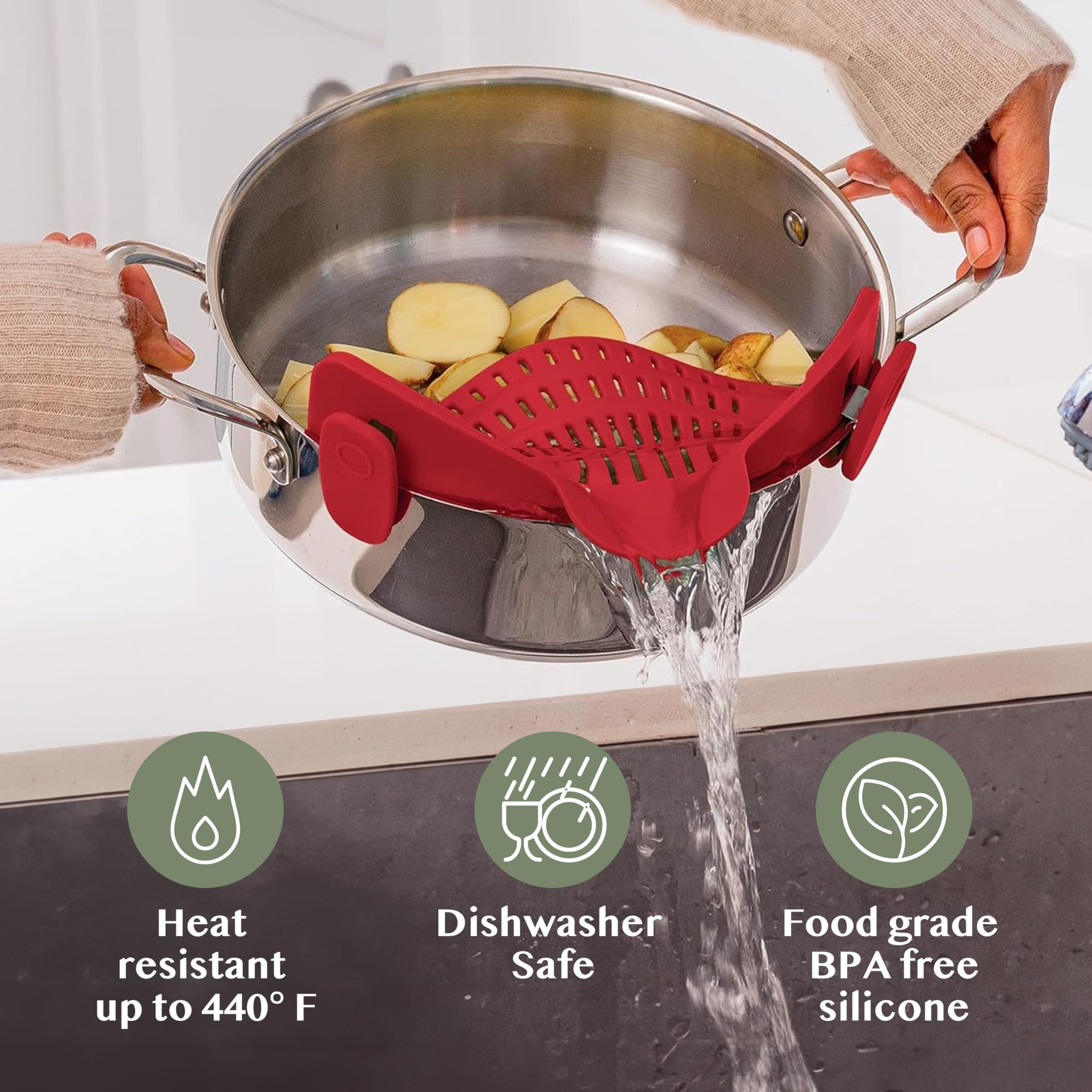 Kitchen Gizmo fácil de limpiar, apto para lavavajillas