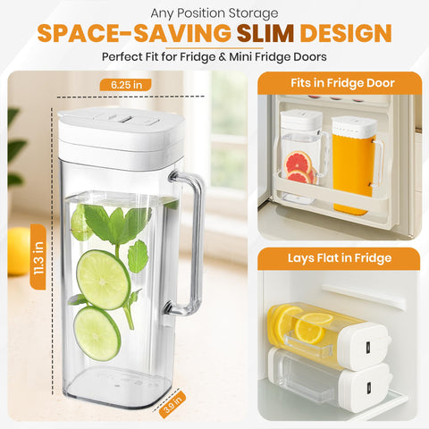 KitchenPrima SlimFit tapa abatible con cierre hermetico evita fugas
