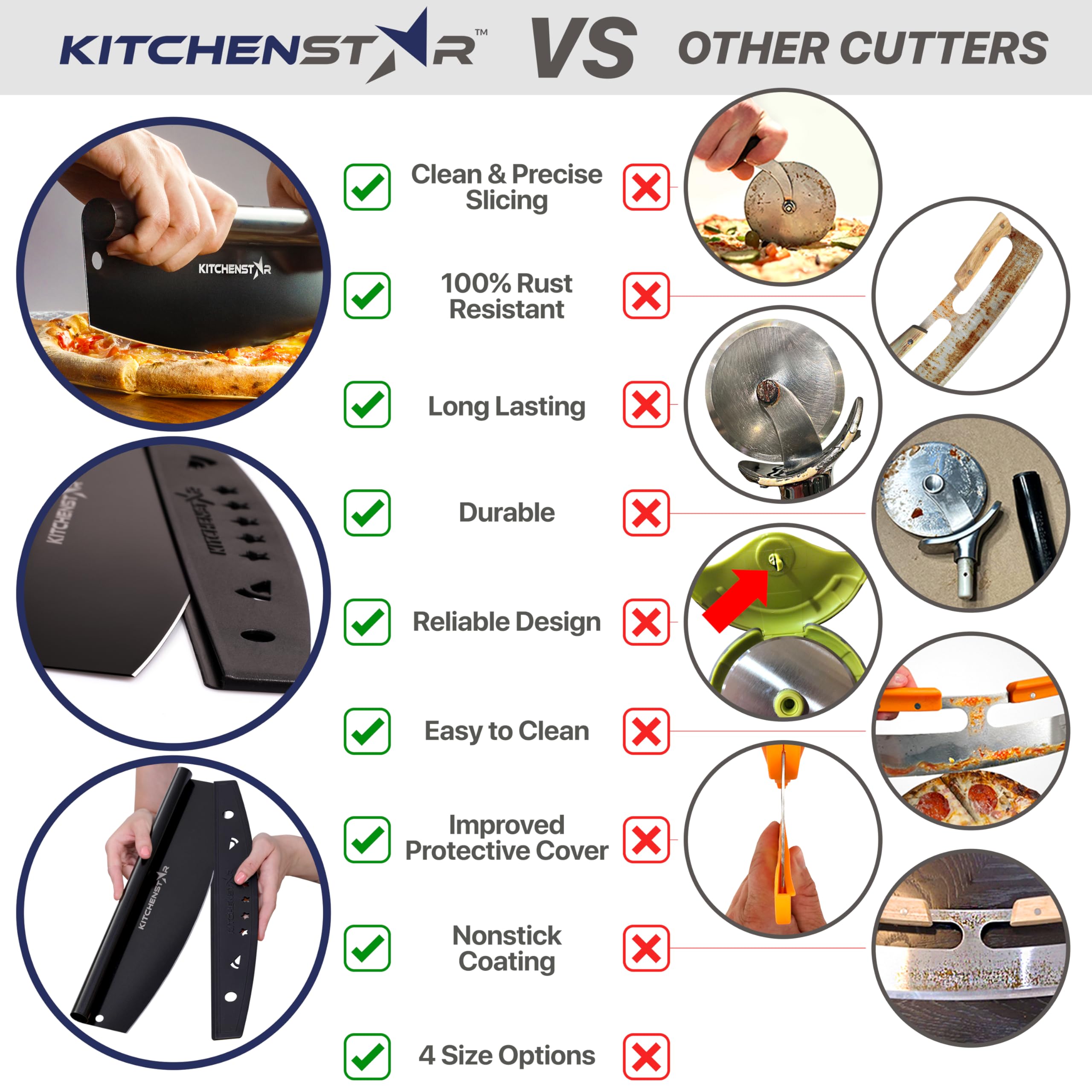 KitchenStar diseño práctico para uso doméstico en la cocina diaria