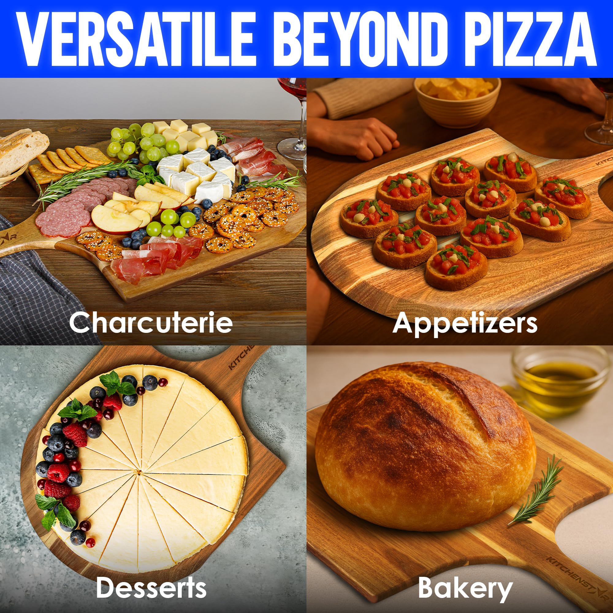 Regalo ideal para amantes de la pizza en fiestas o reuniones con KitchenStar.