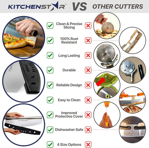 KitchenStar regalo ideal para amantes de la pizza y la cocina