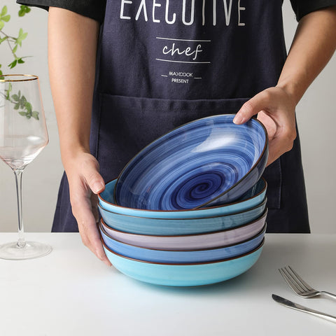Tazones KitchenTour aptos para horno y microondas para cocinar y recalentar