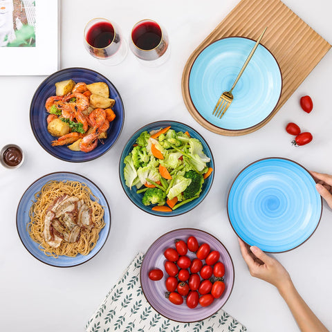 Colores vibrantes KitchenTour que alegran la mesa