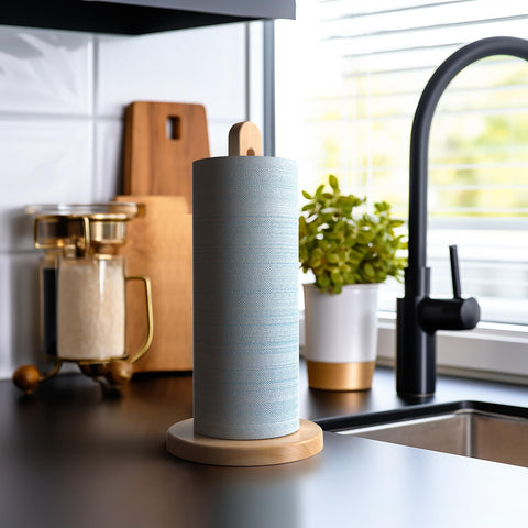 KitchLife portarrollos de haya, diseño elegante para cocinas modernas.