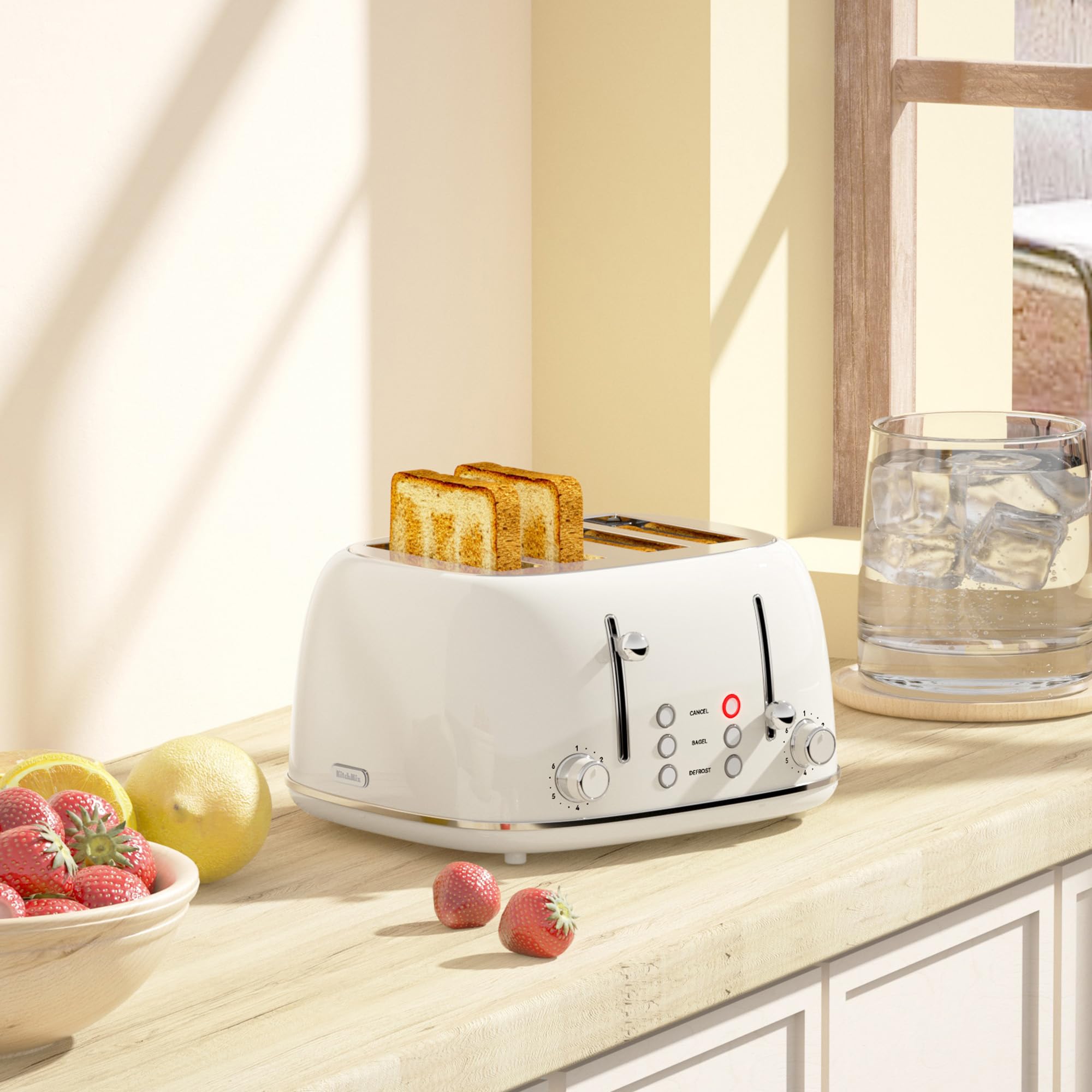 Diseño retro de la Tostadora Kitchmix añade estilo a la cocina