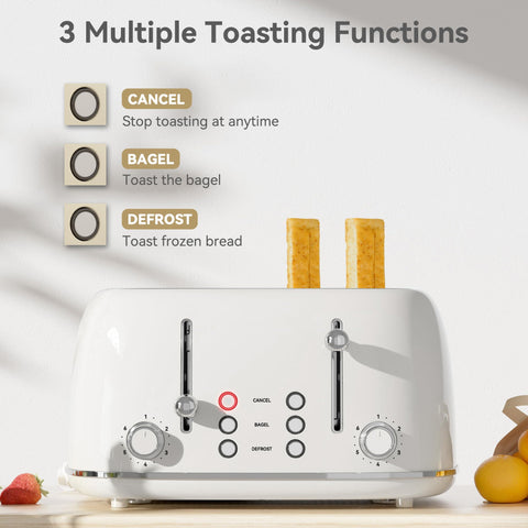 Paneles de control dobles de la Tostadora Kitchmix para desayunos simultáneos