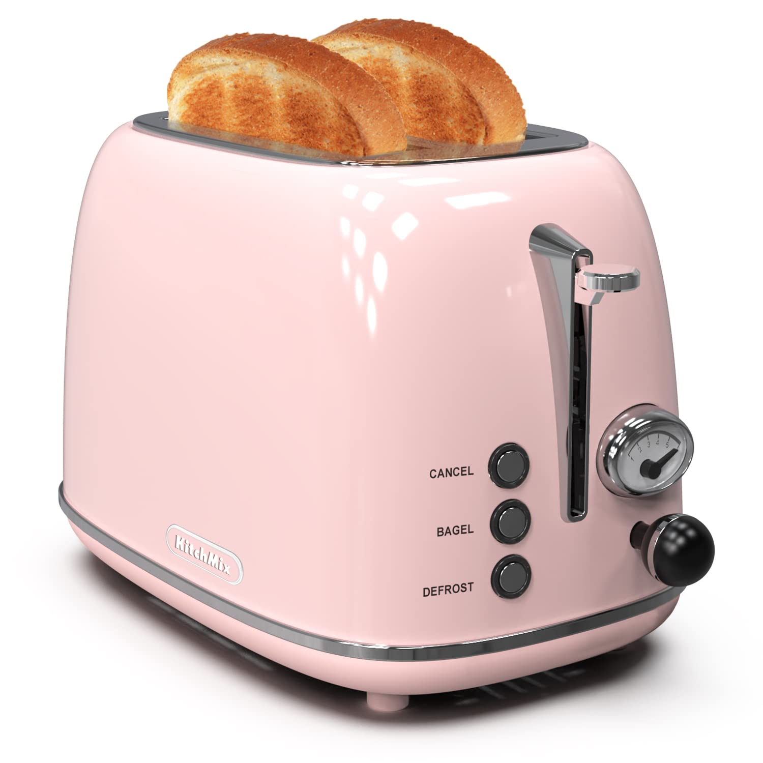 Tostadora KITCHMIX con cable oculto para encimera ordenada.
