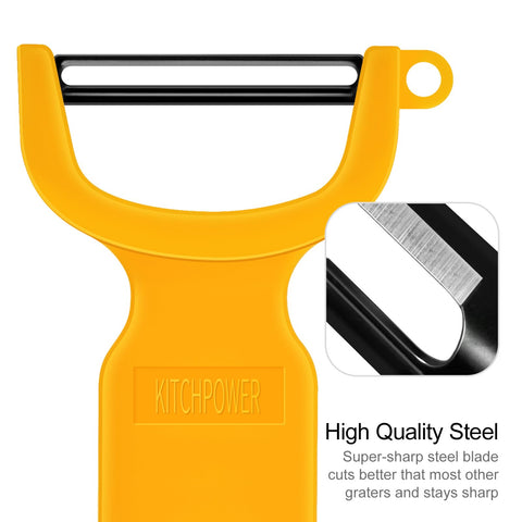 KITCHPOWER material de alta durabilidad, filo estable tras uso prolongado.