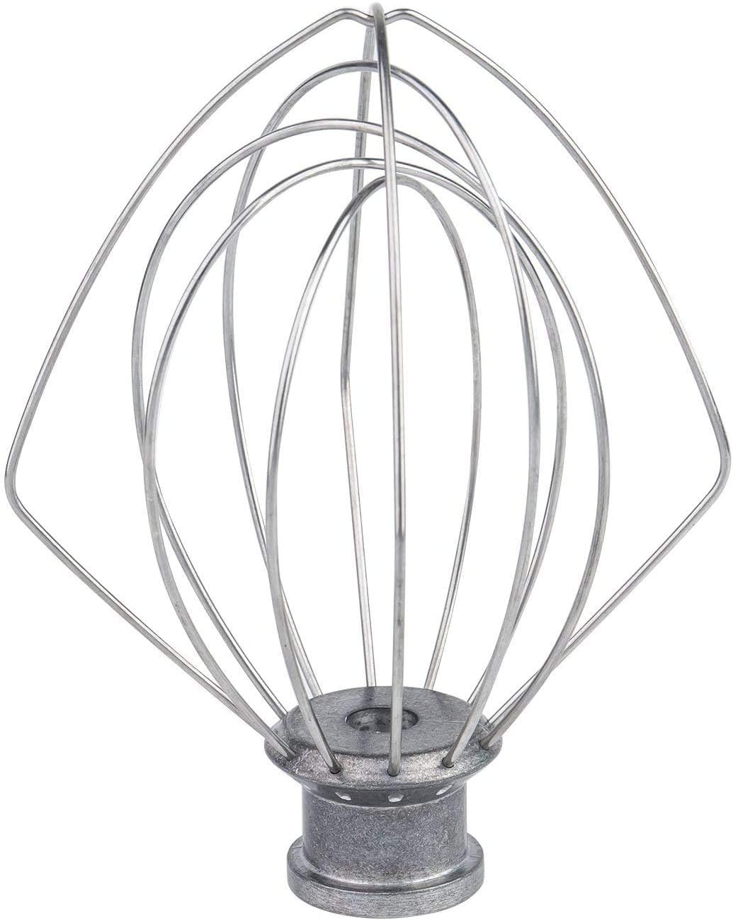 KITCHPOWER K45WW batidor de alambre inoxidable para lograr cremosidad suave.
