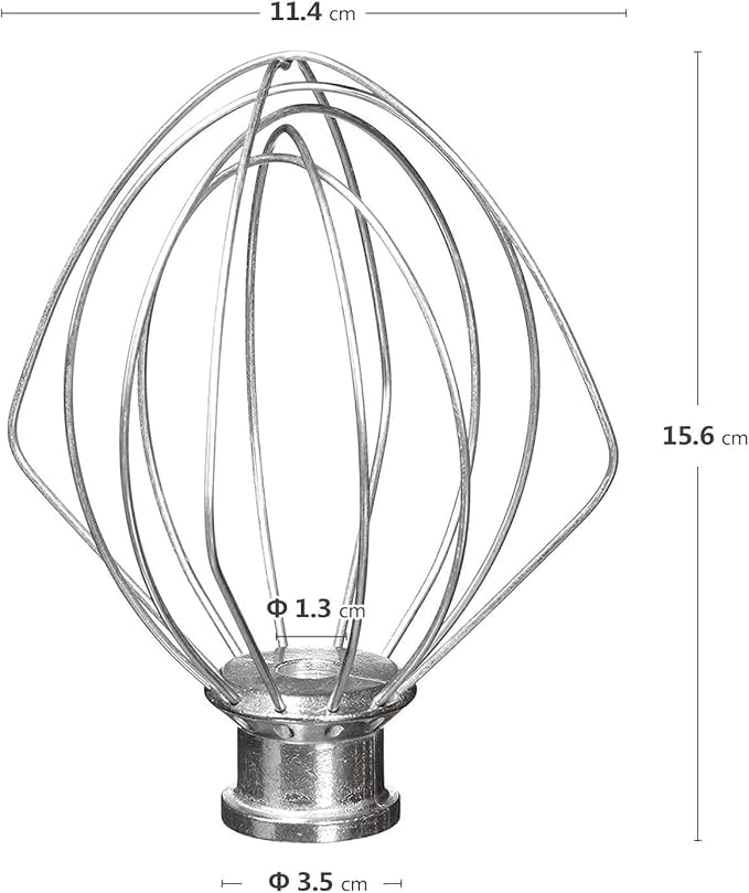 KITCHPOWER K45WW incorpora aire rápidamente para mezclas esponjosas y ligeras.