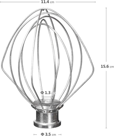 KITCHPOWER K45WW incorpora aire rápidamente para mezclas esponjosas y ligeras.