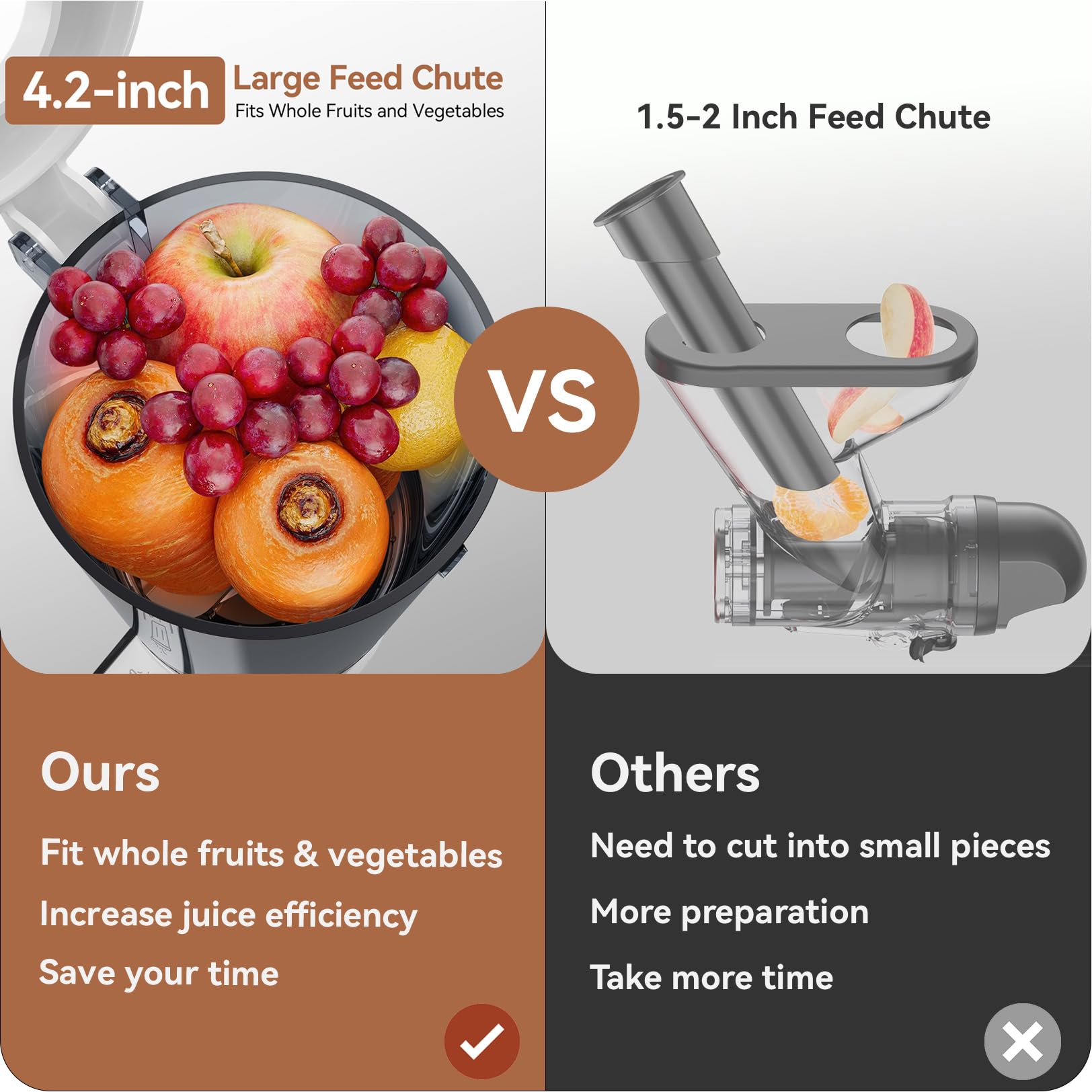 KITCHTREE: hélice-prensado-alimentos-anticorrosion conserva frescura