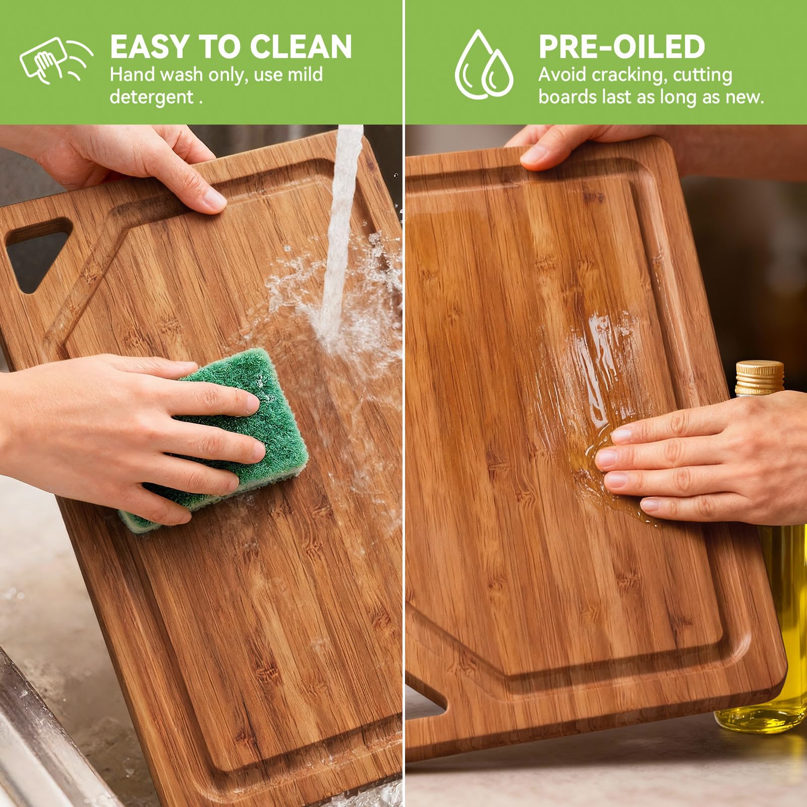 KITCWIZ tabla con soporte práctico para almacenamiento y secado.