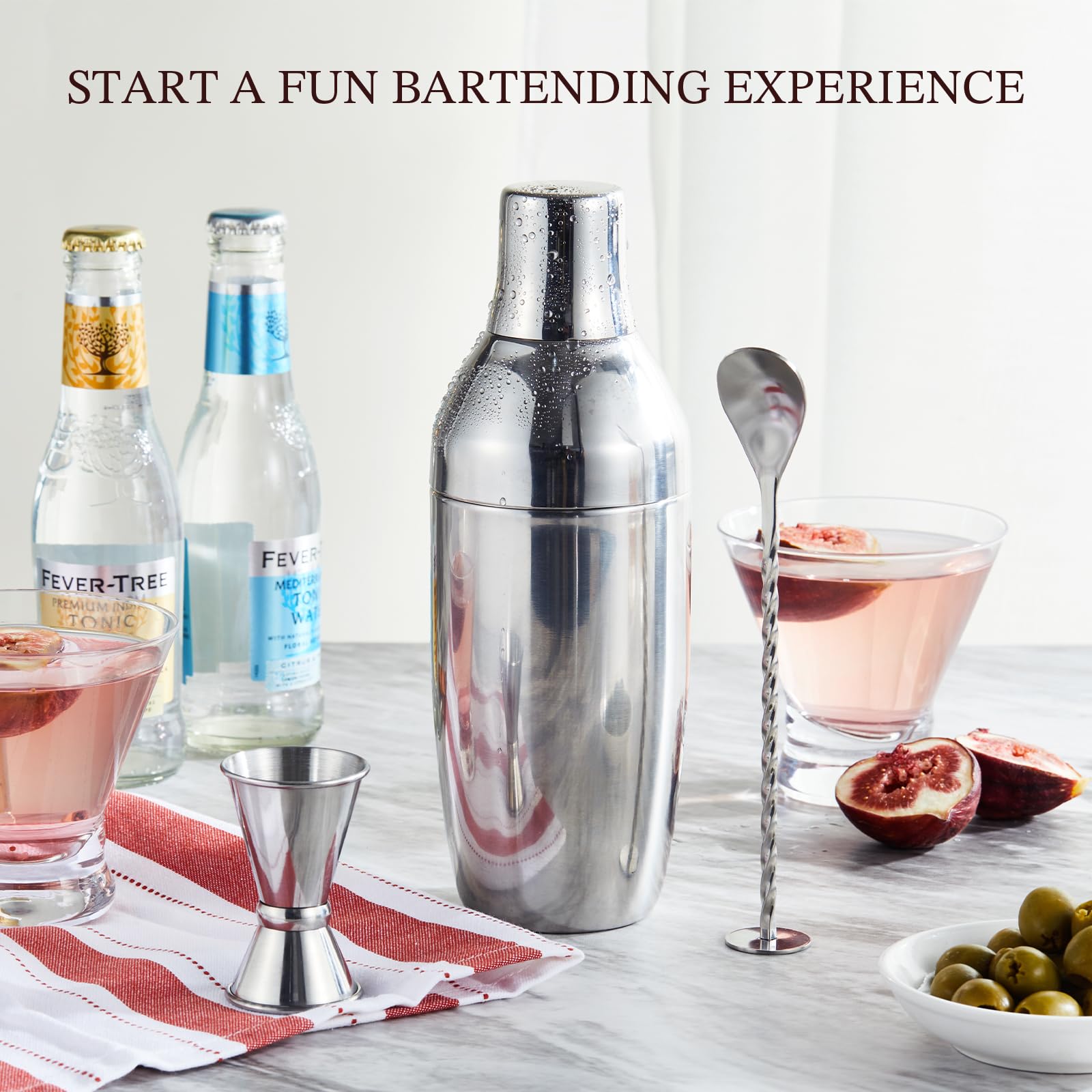 KITESSENSU mezclador martini con aislamiento eficiente para bebidas frías
