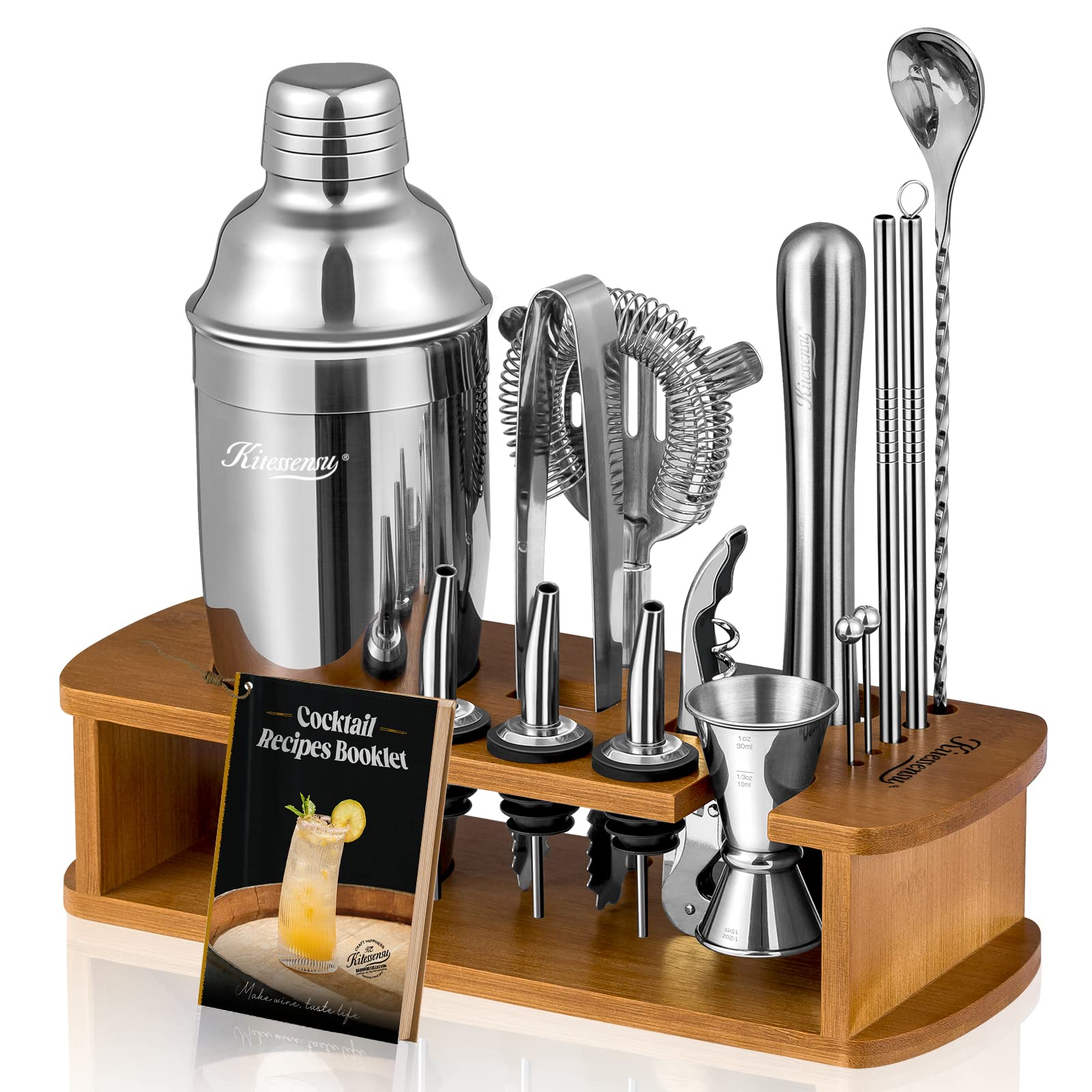 KITESSENSU shaker de cocteles para preparaciones rápidas en casa.