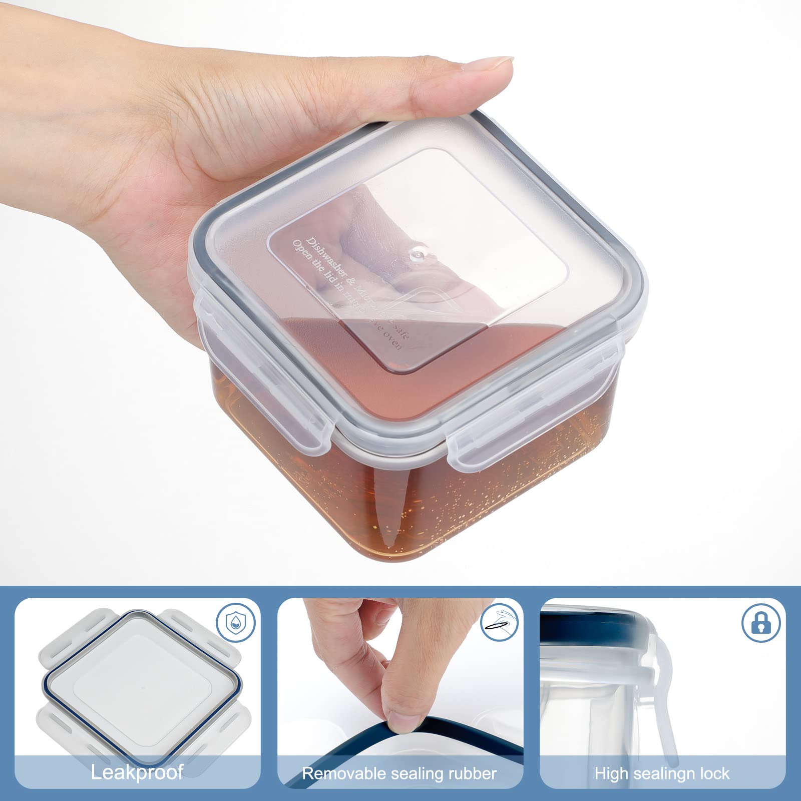 KITHELP Diseño apilable que optimiza espacio en despensa y cocina.