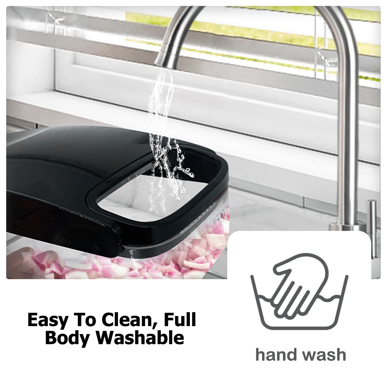 KITIDEA Diseño durable y fácil de limpiar para cocina diaria