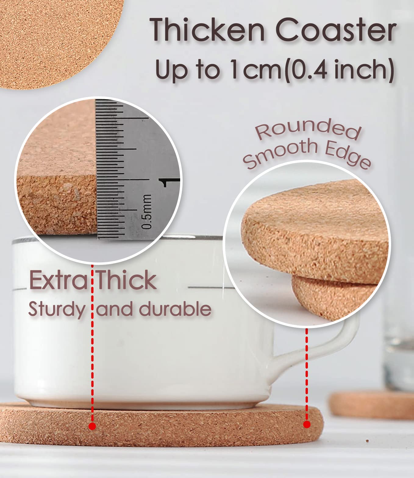KITLAB salvamanteles como decoración de pared con corcho natural