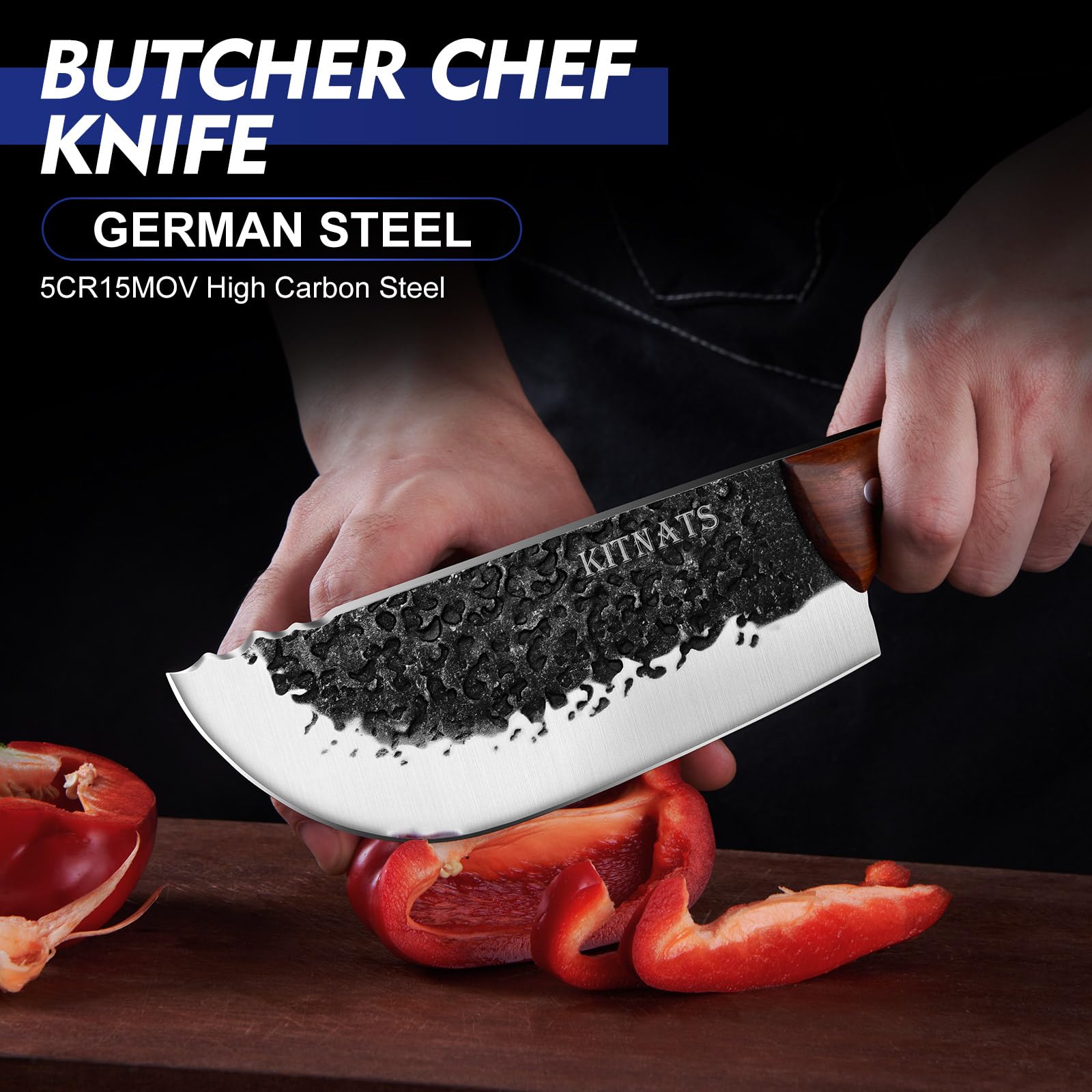 KITNATS cuchillo deshuesar para deshuesar con control y facilidad.