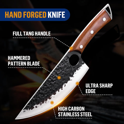 KITNATS cuchillo verdura de 6-7 pulgadas para cortar frutas y hortalizas