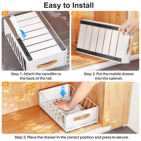 Kitstorack almacenamiento versátil para baño y cocina, ordena todo.